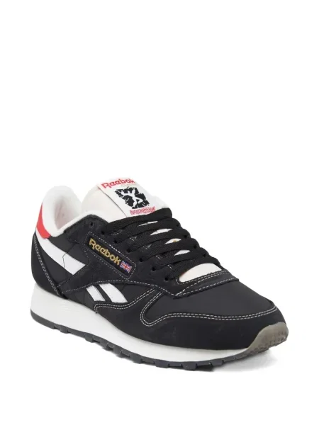 Sneakerși Reebok din piele clasici negru