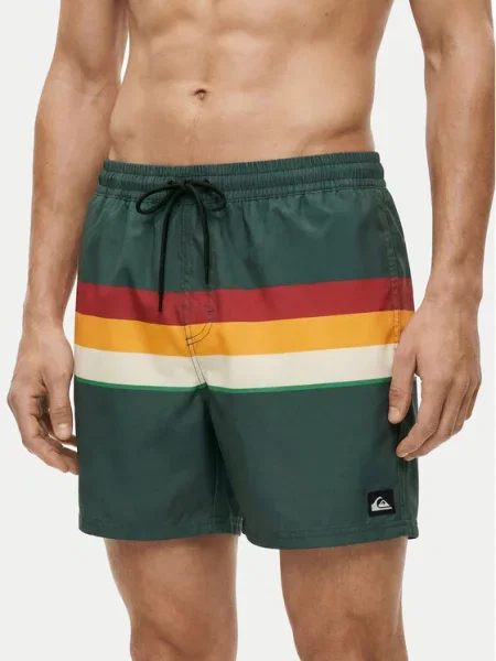 Quiksilver Úszónadrág Everyday Printed Volley 15 zöld
