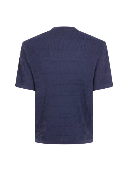 Koszulka Emporio Armani niebieska