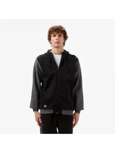 Lacoste Bluza Slim Fit czarna