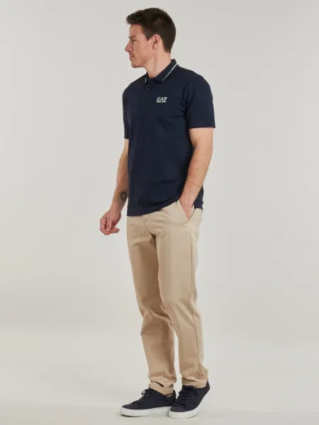 Polo Emporio Armani Ea7 tenis albastru