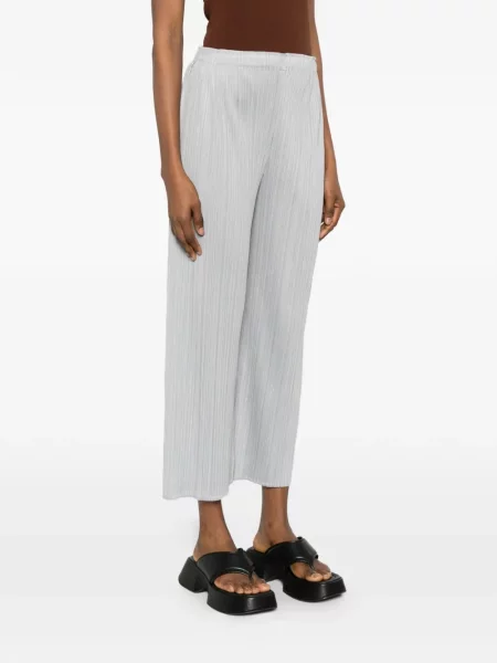 Pantaloni Pleats Please Issey Miyake gri