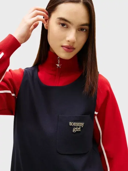 Джинсовое платье Tommy Jeans синее