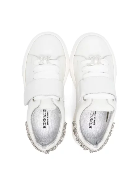 Sneakersy dziecięce Monnalisa białe