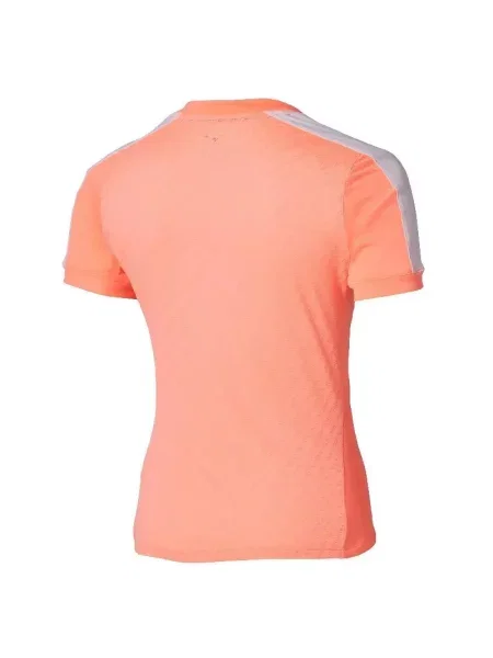 T-shirt Mizuno Short Sleeve Tee Woman pomarańczowa