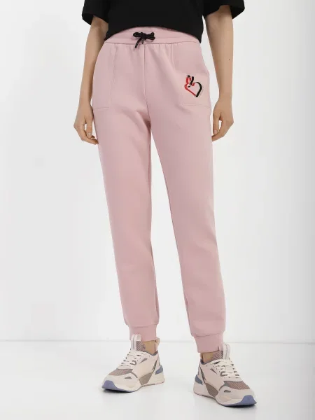 Спортивные штаны Emporio Armani розовые