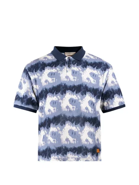 Krátké polotričko Maison Hideout modré