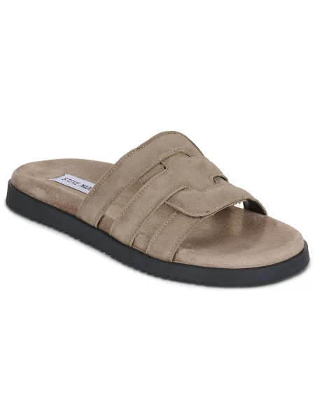 Steve Madden papuci din piele întoarsă Mosy maro