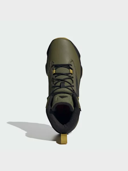 Ботинки Adidas зеленые