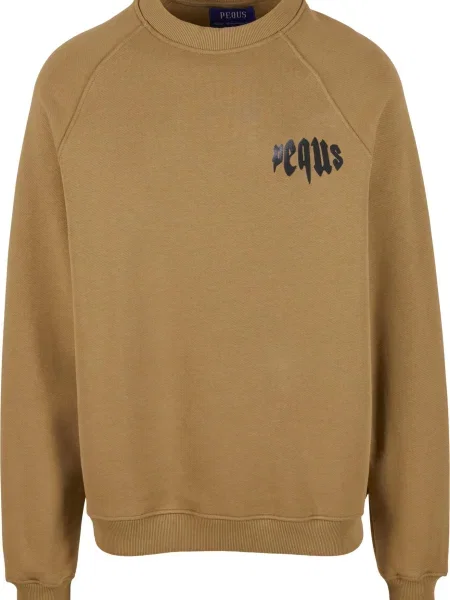 Pequs Sweater majica Mythic maslinasta crna