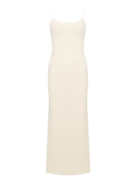 Rochie maxi Mm6 Maison Margiela fără mâneci de costum