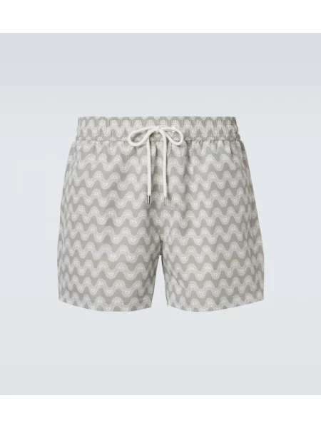 Slip de baie Frescobol Carioca cu imagine verde