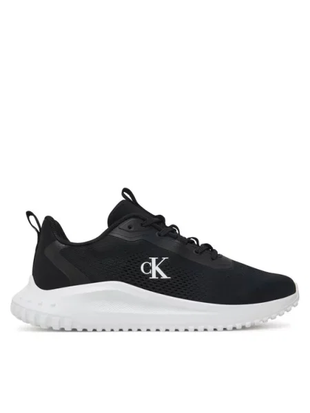 Кросівки Calvin Klein Eva Runner Drawstring Mix MG black/bright white білі