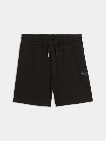 Повсякденні шорти PUMA Her High-waist Shorts комбінований верх чорний