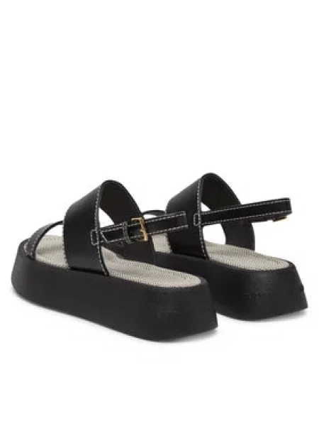 Armani Exchange Sandály černá