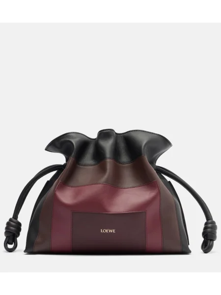 Usnjena pisemska torbica Loewe