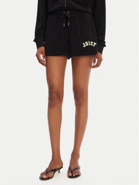 Juicy Couture Sportske kratke hlače Perkin crna