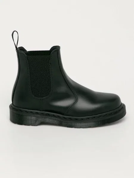 Dr. Martens Кожени боти челси Mono черно