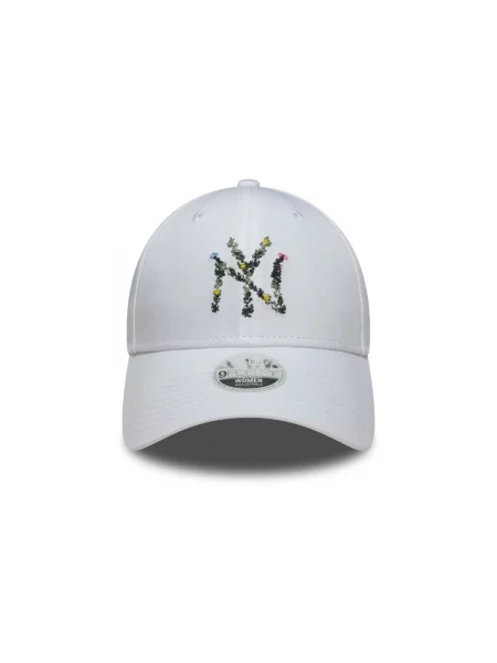 Virágos baseball sapka New Era fehér