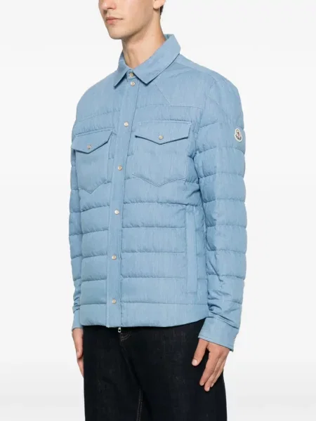 Geacă Moncler albastru