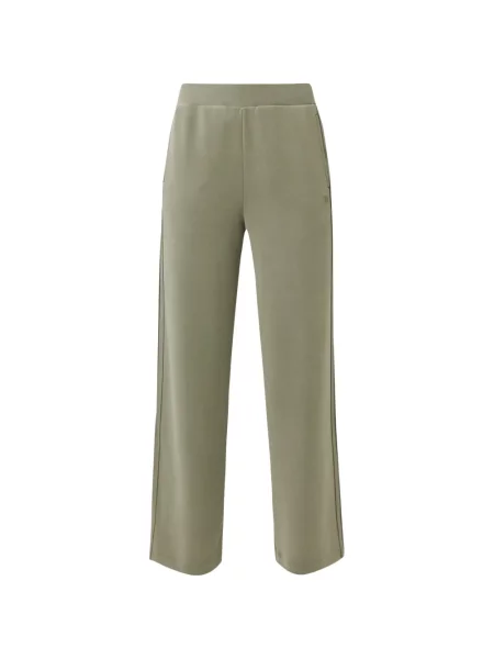 Pantaloni Sweaty Betty cu dungi alergare verde