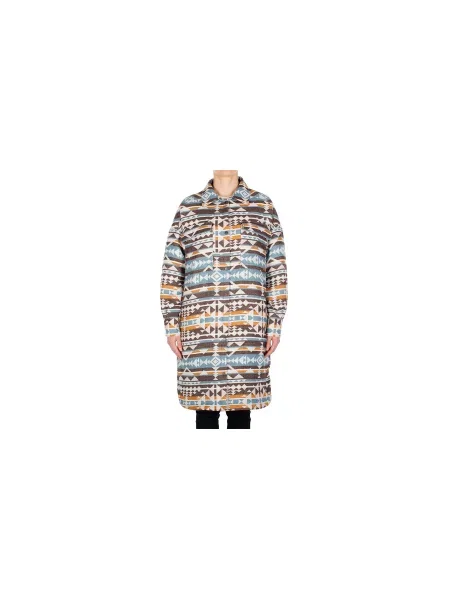 IrieDaily Team Sherpa Coat Camel Kobiety Kurtki IrieDaily Wielobarwny Size: L brązowa
