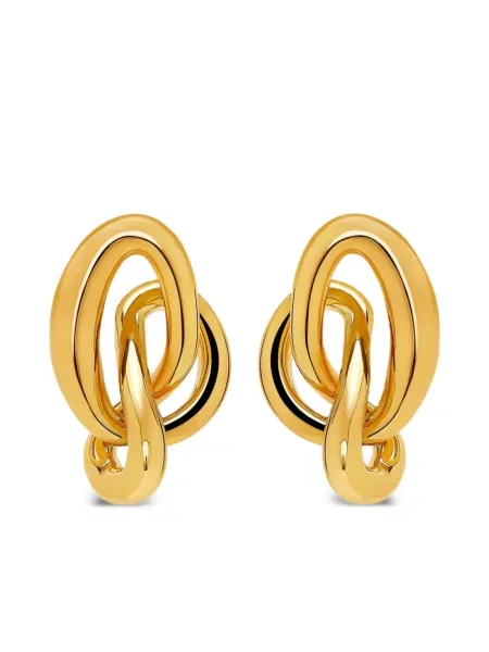 Cercei Oscar De La Renta auriu