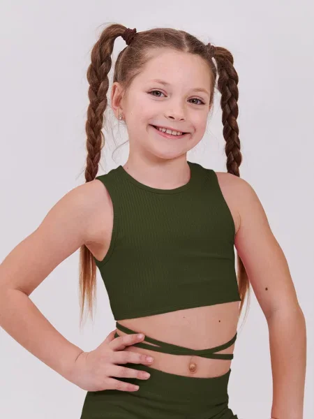 Дитячий Топ SMIL хакі