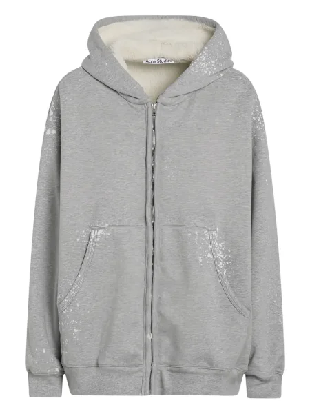 Hanorac cu glugă Acne Studios gri