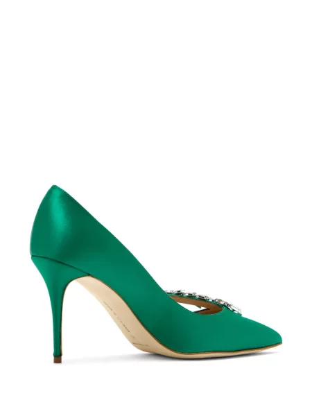Körömcipő Manolo Blahnik zöld