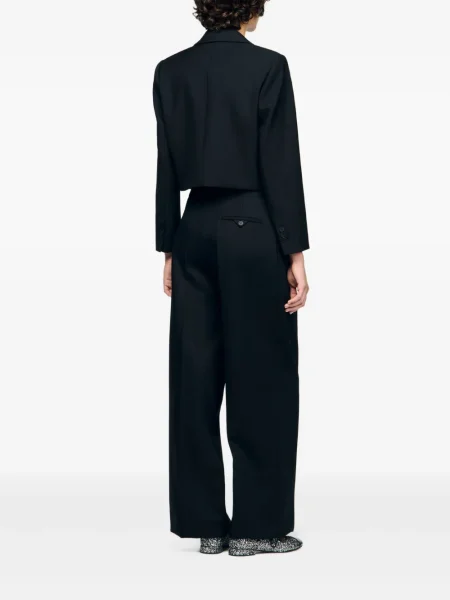 Geacă Sandro cu funde negru