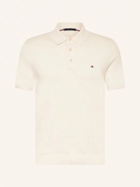 Tommy Hilfiger Úpletová Polokošile krémová