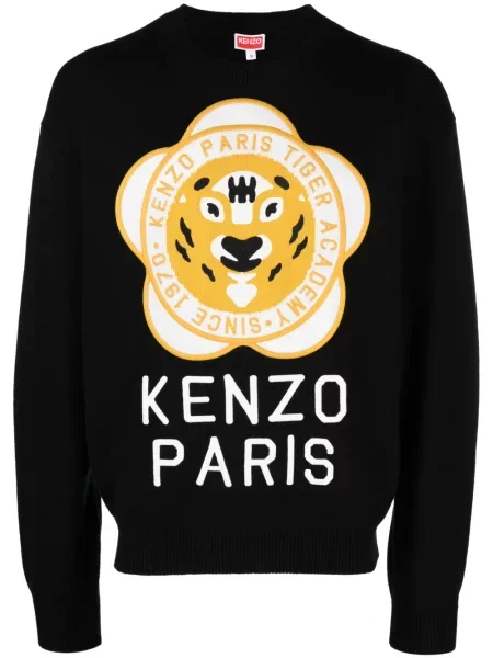 Pulover Kenzo de lână negru