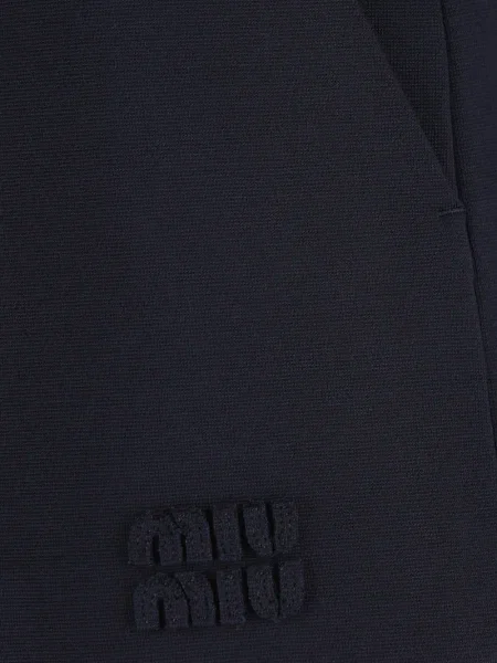 Fusta mini Miu Miu albastru