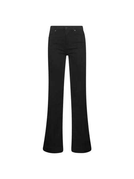 Jeansy dzwony 7 For All Mankind dzwony czarne