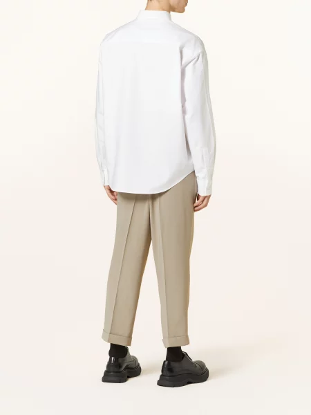 Ami Paris Košile Oxford Classic Fit bílá