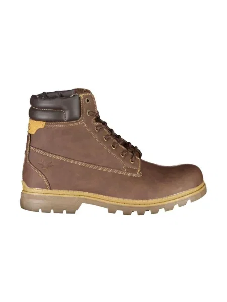 Buty do kostki Carrera o krotszym kroju eleganckie brązowe