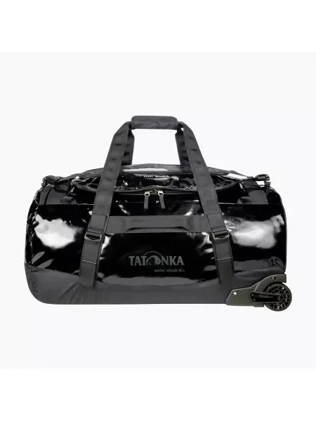 Torba na kółkach Tatonka Barrel Roller 80 l black czarna