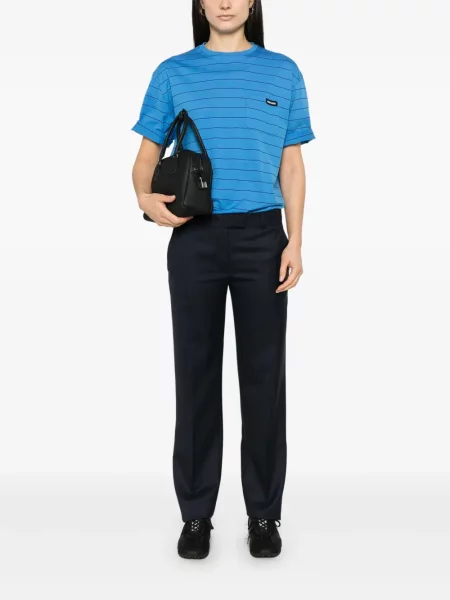 Pantaloni Miu Miu albastru