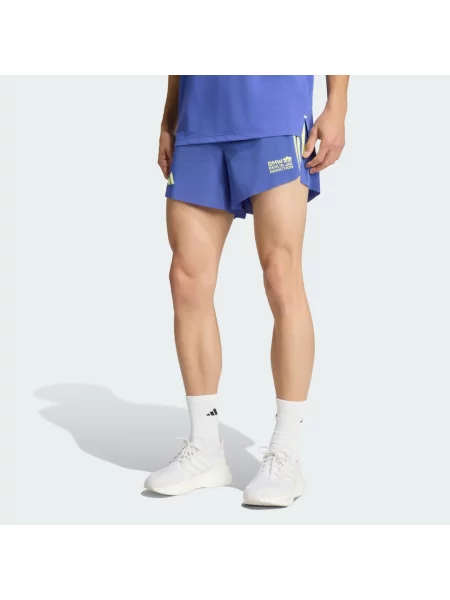 BĚŽECKÉ ŠORTKY ADIZERO BMW BERLIN-MARATHON SPLIT SHORTS