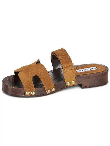 Šľapky Steve Madden hnedá