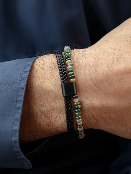 Браслет з натуральними каменями Lilou Stones