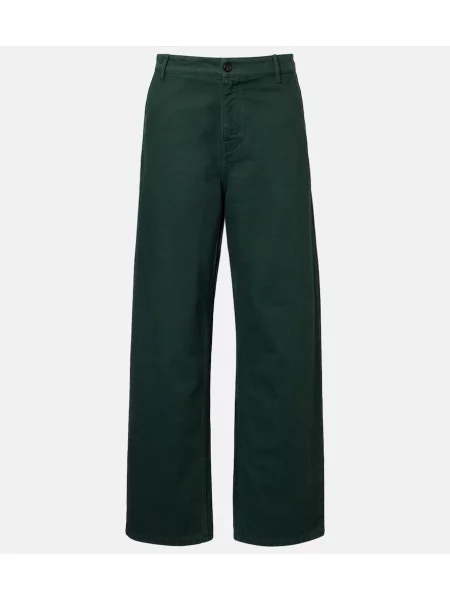 Hlače Miu Miu zelena