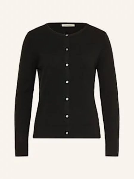 Lilienfels Kardigan Z Kaszmiru schwarz czarny