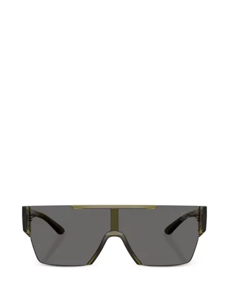 Ochelari de soare Burberry Eyewear cu imprimeu geometric verde