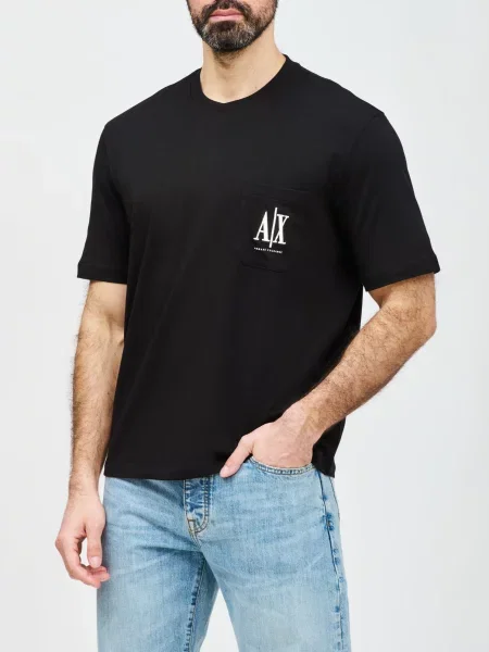 Футболка Armani Exchange чорна