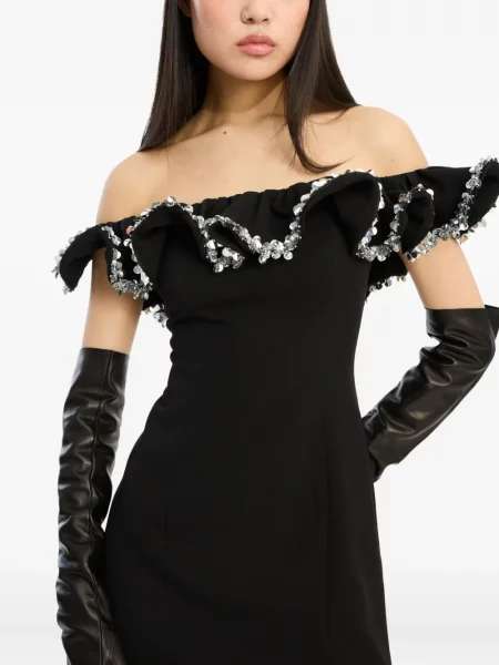 Rochie mini Rotate Birger Christensen de costum negru