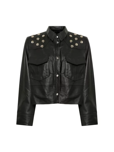 Koszula Gestuz z nitami czarna