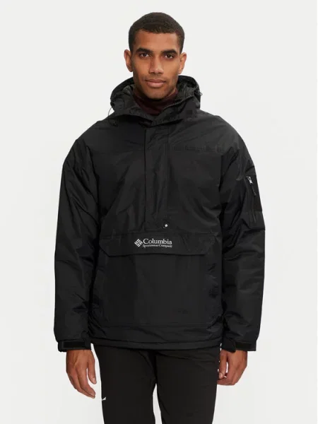 Μπουφάν anorak Columbia μαύρο