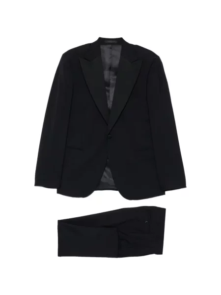 Costum Corneliani cu rever albastru